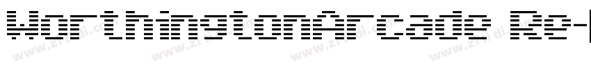 WorthingtonArcade Re字体转换